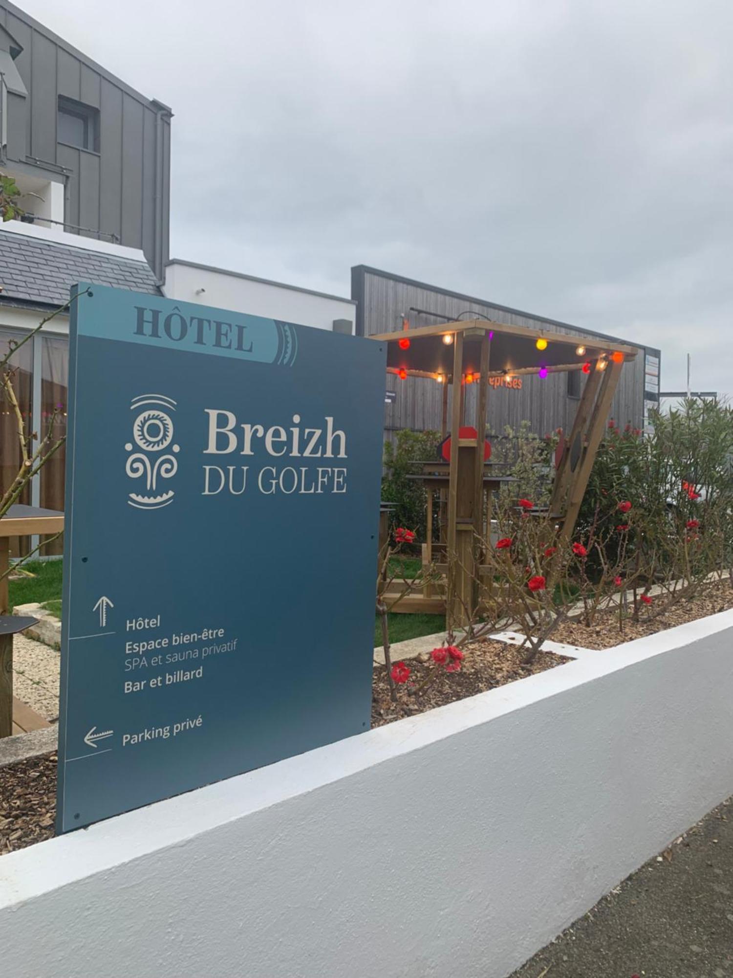 Hotel Breizh Du Golfe อาร์ซอง ภายนอก รูปภาพ